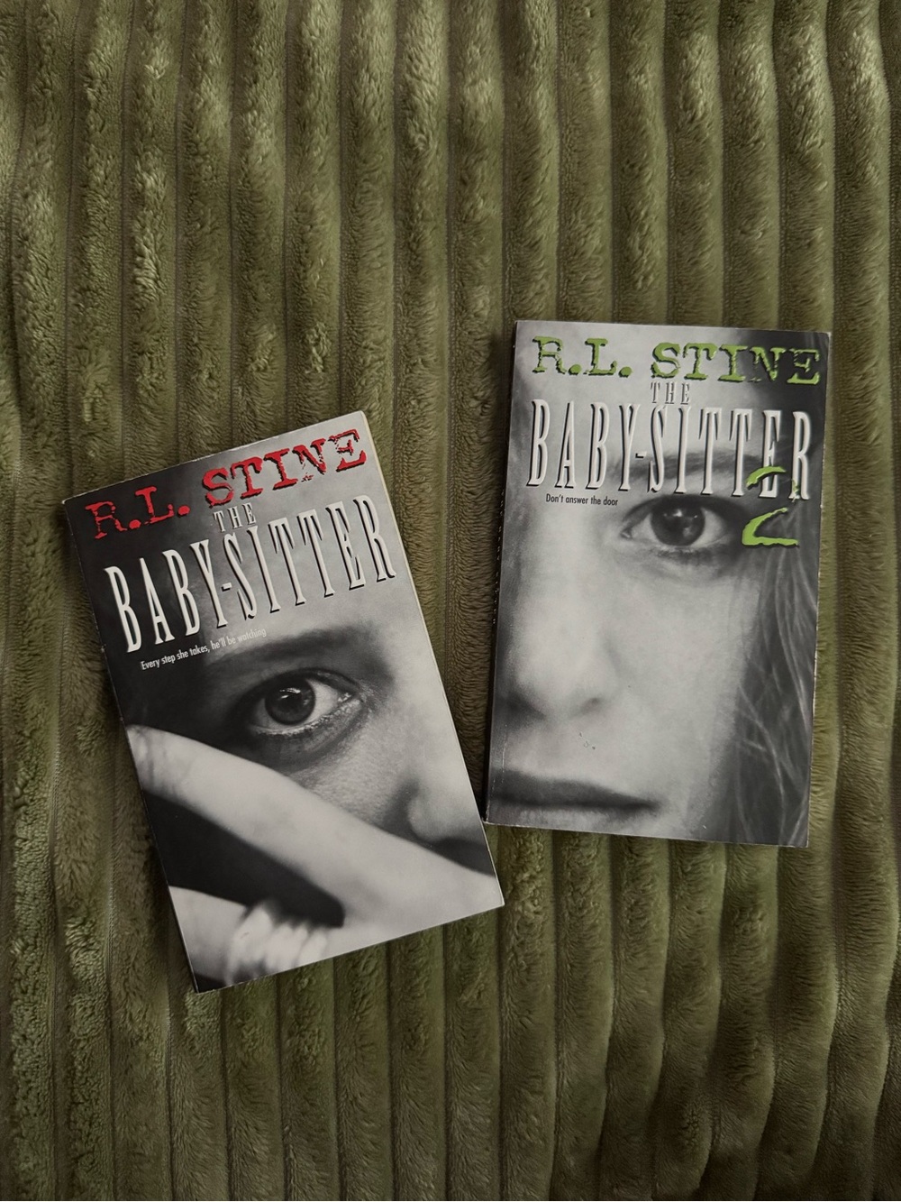 R.L Stine The Babysitter 1 & 2